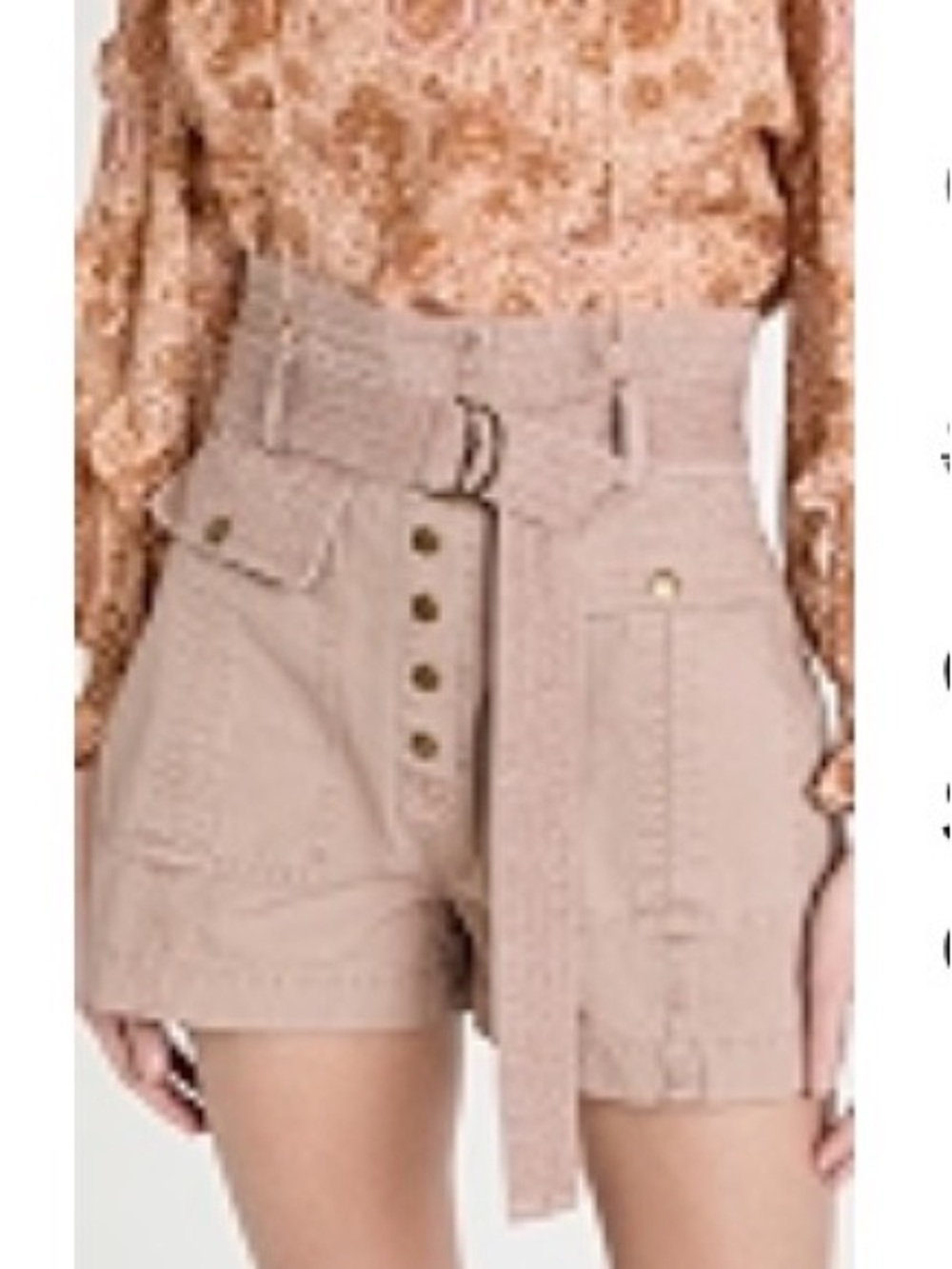 Ulla Johnson Clive Shorts Urchin Size 4